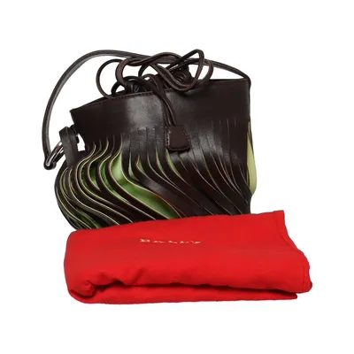 Sac à bandoulière (Marron, Vert) de Bally