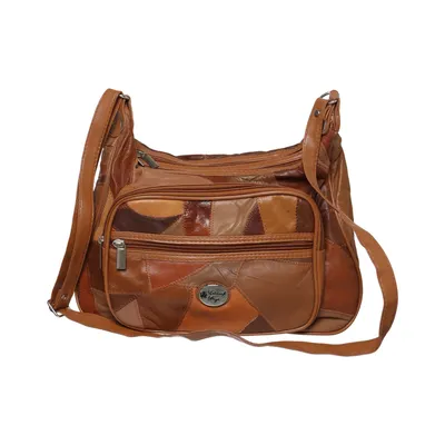 Sac à bandoulière (Marron, Multicolore) de Eddie