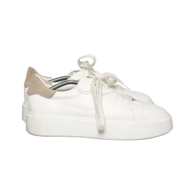 Baskets (Blanc, Beige) de Dasia Cuir