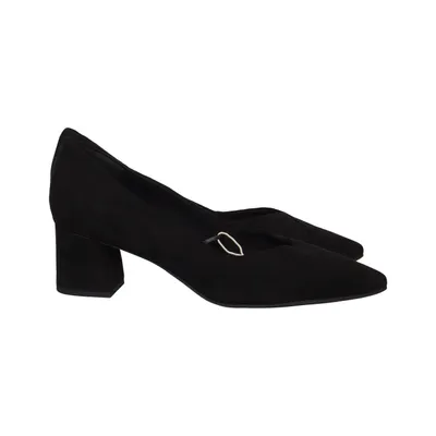 Pumps (Black) from Marco Tozzi Polyurethane