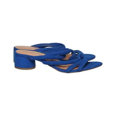 Mules (Blue) from Tamaris Leather