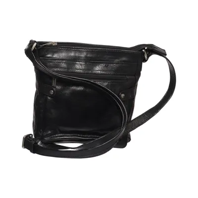 Axelremsväska (Svart) från The Monte Skinn