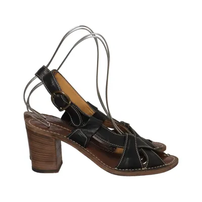 Højhælede sandaler (Sort) fra Fiorentini + Baker Læder