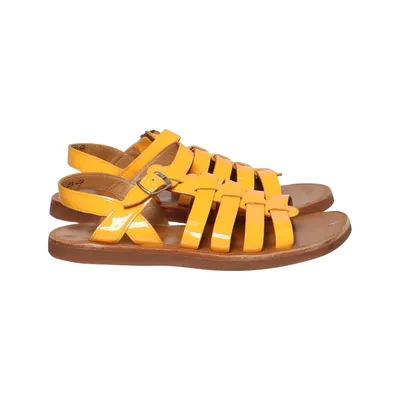 Sandales (Jaune) de Pom d'Api Cuir