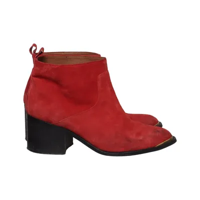Bottes à talons (Rouge) de Blankens