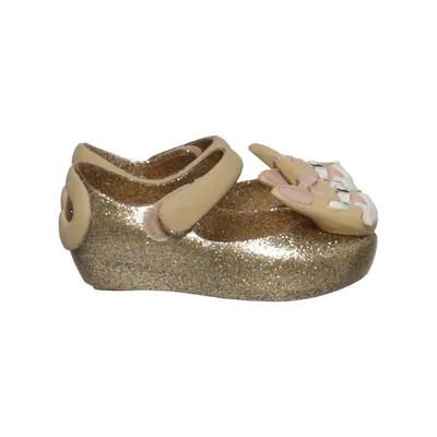 Ballet flats (Gold, Beige, Pink) from Mini Melissa Polyurethane