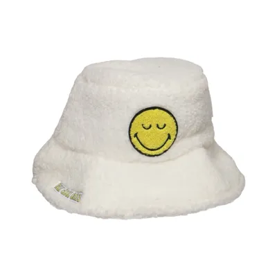Buckethatt (Vit, Gul) från Smiley World