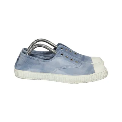 Chaussures en toile (Bleu) de Natural World Coton