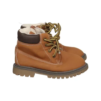 Laced boots (Brown) from Bobbi Shoes