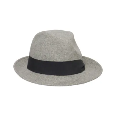 Fedora hat (Gray) from Filippo Catarzi Wool