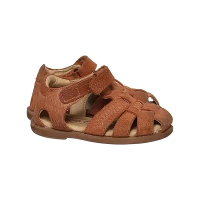 Sandalen (Bruin) van Friboo Leer