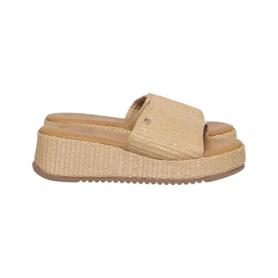 Chaussure compensées (Beige) de Super Me