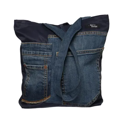 Sac en toile (Bleu, Multicolore) de Dorre Design