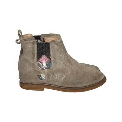 Bottines Chelsea (Gris) de Pom d'Api