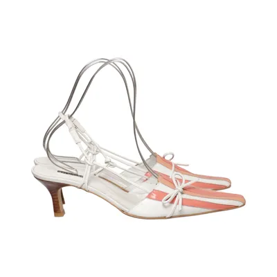 Sandales à talons hauts (Blanc, Orange) de Belmondo