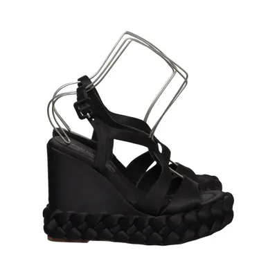 Wedges (Black) from Paloma Barceló Leather