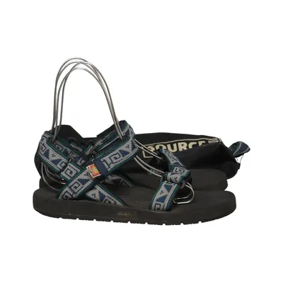 Sandales (Noir, Bleu) de Source