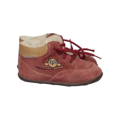 Laced boots (Pink, Beige) from Richter Leather