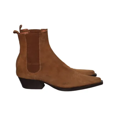 Bottes de cow-boy (Marron) de Angela C Cuir