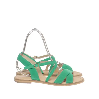Sandaler (Grön, Beige) från Pavement Skinn