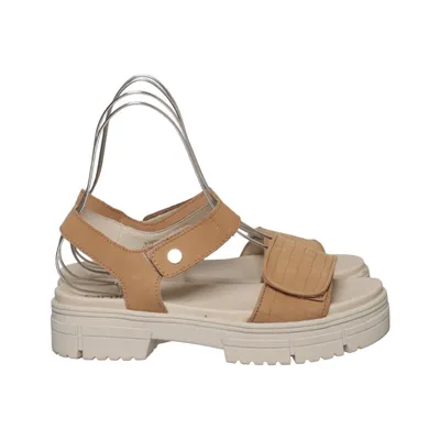 Sandales (Beige) de Caprice Cuir