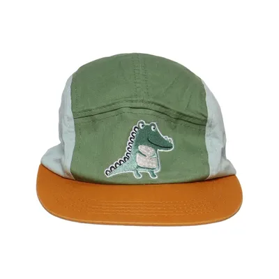 Baseball cap (Green, Brown, Multicolored) from Pusblu Cotton