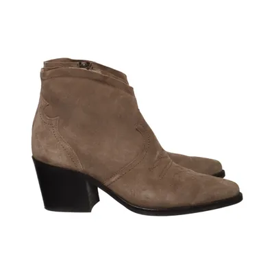 Bottes à talons (Gris, Noir) de Paul Green Cuir