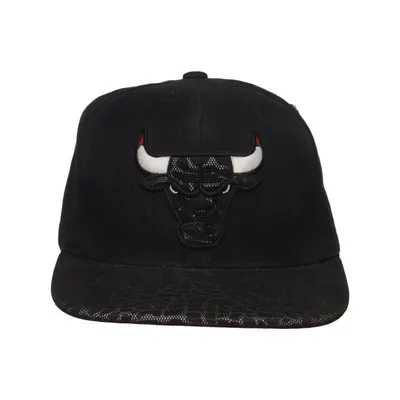 Baseball-Mütze (Schwarz) von Mitchell & Ness Acryl, Wolle
