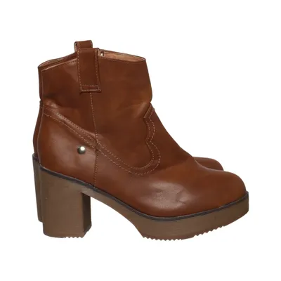 Heeled boots (Brown) from Jumex
