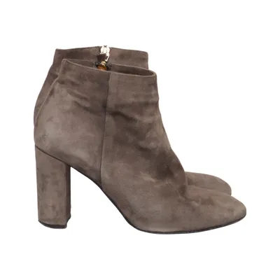 Bottes à talons (Gris) de Marzio Cuir