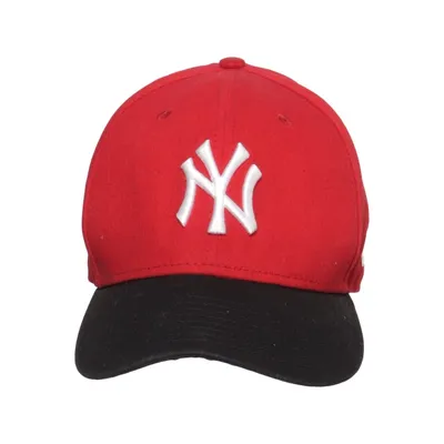 Casquette de baseball (Rouge, Noir) de New Era Coton