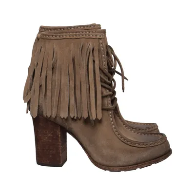 Bottes à talons (Gris) de Frye Cuir