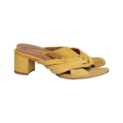 Mules (Jaune) de Tamaris Cuir