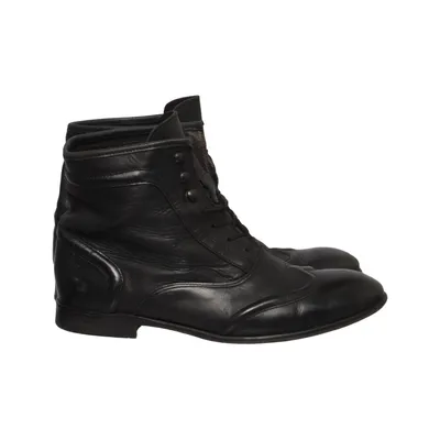 Bottes à lacets (Noir) de Hudson Cuir