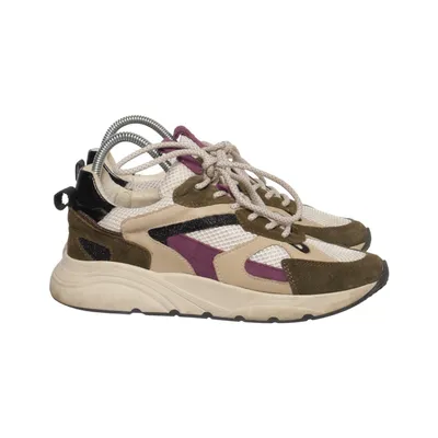Sneakers (Beige, Flerfärgad) från Manfield Skinn