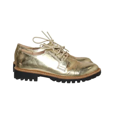 Derby shoes (Gold) from River Island