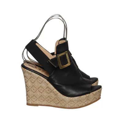 Chaussure compensées (Noir, Beige) de Castaner