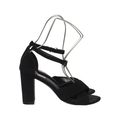 High heel sandals (Black) from Lily Shoes