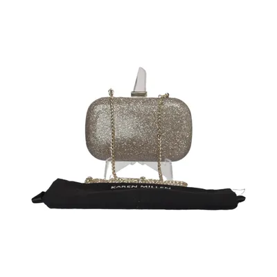 Clutch bag (Silver) from Karen Millen