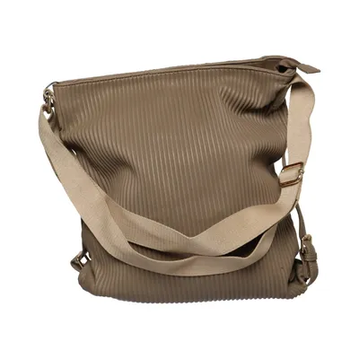 Shoulder-bag (Beige) from Ceannis Polyester, Polyurethane