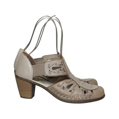 Brogue (Grijs) van Rieker Leer
