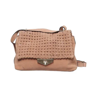 Axelremsväska (Beige) från H&M Bomull, Mocka