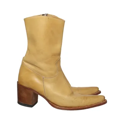 Laarzen met hak (Beige) van Sendra Leer