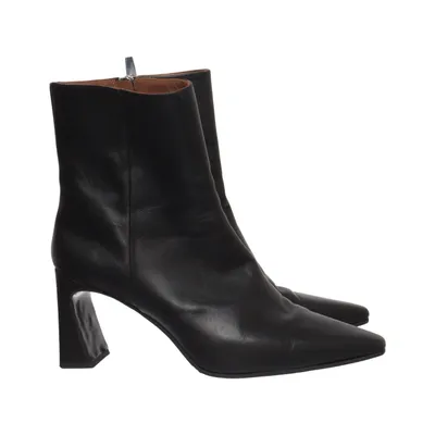 Heeled boots (Black) from Konstantin Starke Leather