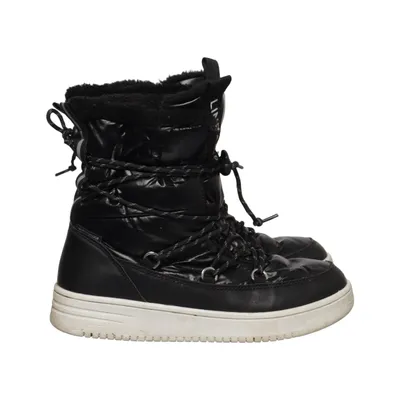 Laced boots (Black) from Linear