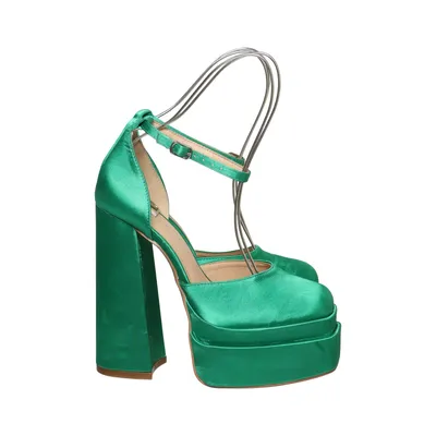 Sandaletter (Grön) från Catwalk Skinn