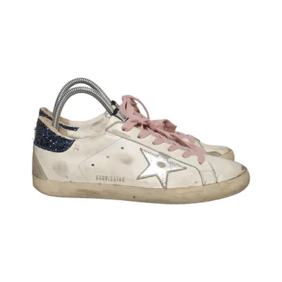 Sneakers (Super-Star) fra Golden Goose Bomuld, Læder
