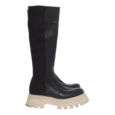 Boots (Black, Beige) from KMB