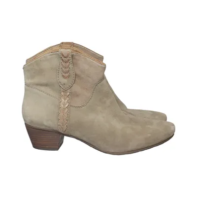 Bottines (Beige) de SPM Cuir