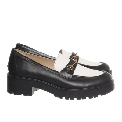 Loafers (Svart, Vit, Guldfärgad) från Sam Edelman Skinn